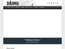 Tablet Screenshot of daimh.net